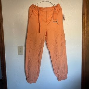 Forever 21 Bright Orange Pants